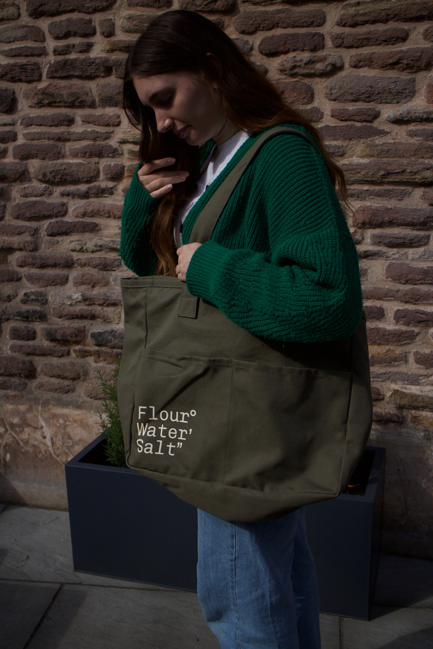FWS Tote Bag - Forest Green